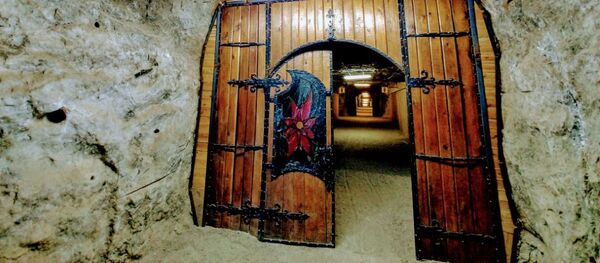 Врата в Республиканский спелеотерапевтический центр - Sputnik Армения
