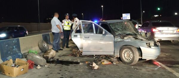 Авария на Арташатском шоссе - Sputnik Армения