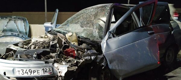 Авария на Арташатском шоссе - Sputnik Армения