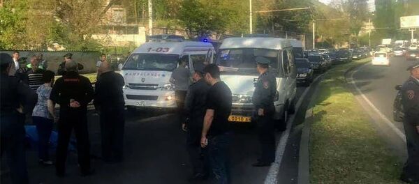 Наезд на проспекте Мясникяна Наезд на проспекте Мясникяна - Sputnik Արմենիա