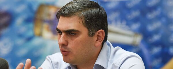 Сурен Парсян на пресс-конференции (3 июня 2019). Еревaн - Sputnik Արմենիա