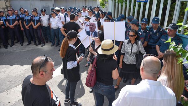 Акция протеста против деятельности фонда Сороса в Армении (3 июня 2019). Еревaн - Sputnik Արմենիա