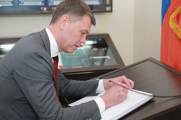 Главный судебный пристав России провел обсуждения с коллегами в Ереване - Sputnik Армения