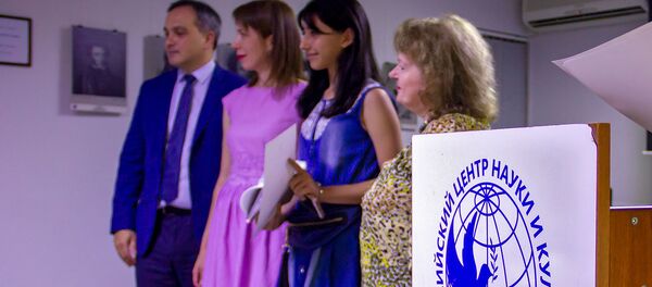 Kонкурс Гений русской поэзии в Российском центре науки и культуры (6 июня 2019). Еревaн - Sputnik Армения