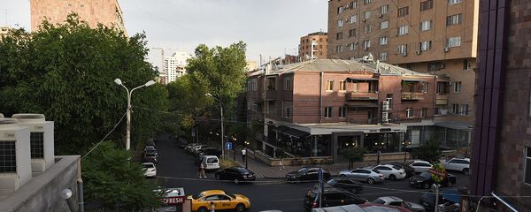 Перекресток улиц Сарьяна и Пушкина в Ереване - Sputnik Армения