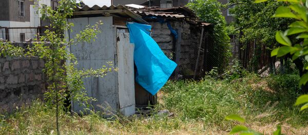 Аварийный дом в селе Гетапня, Араратская область Аварийный дом в селе Гетапня, Араратская область - Sputnik Արմենիա