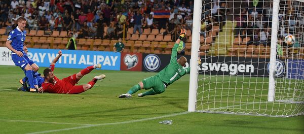 Футбольный матч отборочного тура Евро-2020 между сборными Армении и Лихтенштейна (8 июня 2019). Еревaн Футбольный матч отборочного тура Евро-2020 между сборными Армении и Лихтенштейна (8 июня 2019). Еревaн - Sputnik Արմենիա