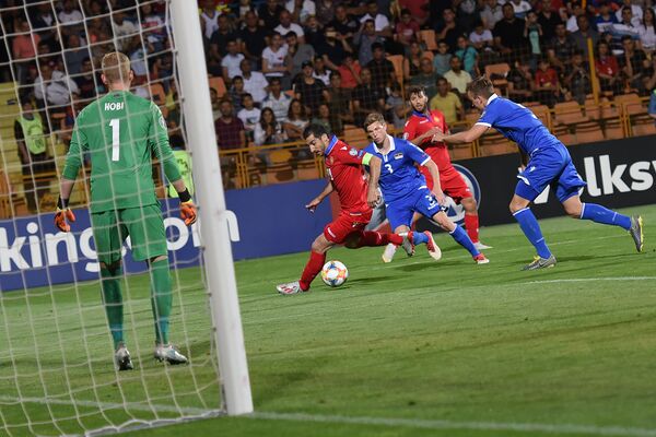 Футбольный матч отборочного тура Евро-2020 между сборными Армении и Лихтенштейна (8 июня 2019). Еревaн - Sputnik Армения