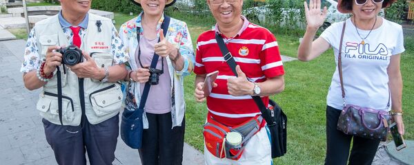 Туристы из Китая в Ереване - Sputnik Армения