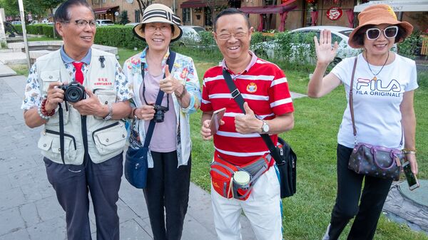 Туристы из Китая в Ереване - Sputnik Արմենիա