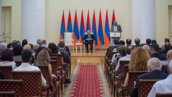 Вручение премии Президента Республики Армения - Sputnik Արմենիա