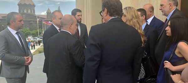 Делегация армяно-итальянского конгресса, во главе с послом Италии в Армении Винченцо Дель Монако посетила Гюмри (11 июня 2019). Ширак Делегация армяно-итальянского конгресса, во главе с послом Италии в Армении Винченцо Дель Монако посетила Гюмри (11 июня 2019). Ширак - Sputnik Արմենիա
