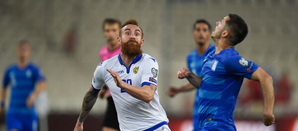 Футбольный матч отборочного тура Евро-2020 между сборными Греции и Армении (11 июня 2019). Афины - Sputnik Армения