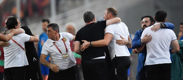 Футбольный матч отборочного тура Евро-2020 между сборными Греции и Армении (11 июня 2019). Афины - Sputnik Արմենիա