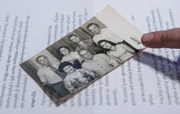 На фотографии Саркис Наджарян и Юрий Левитан На фотографии Саркис Наджарян и Юрий Левитан - Sputnik Արմենիա