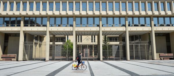 Здание высшего законодательного органа Литвы - Сейм Литовской Республики в Вильнюсе - Sputnik Արմենիա