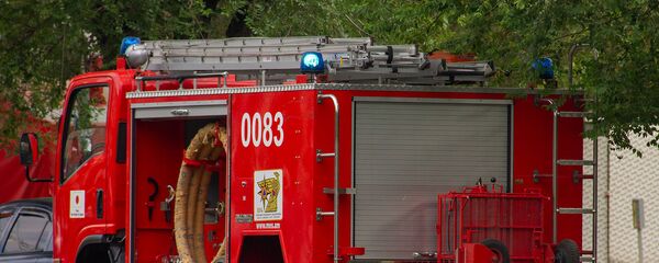 Автомобиль пожарной службы Армении - Sputnik Армения