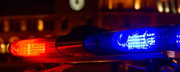 Автомобиль дорожной полиции на площади Республики - Sputnik Армения