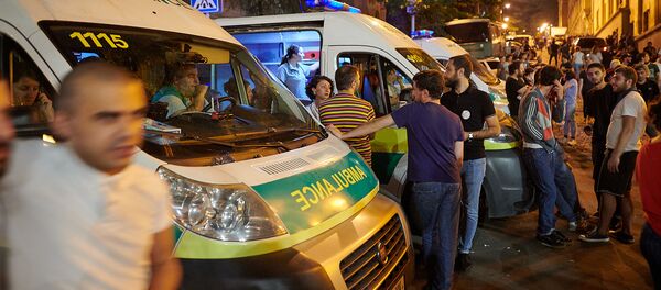 Акции протеста у здания парламента Грузии - Sputnik Армения