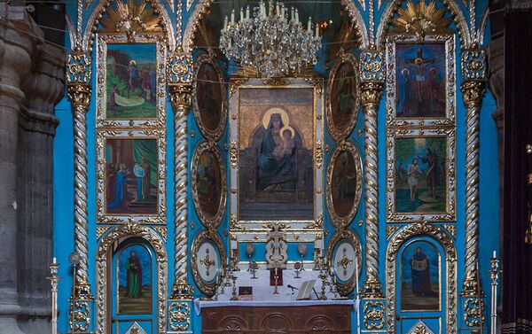 Алтарь Церкви Святой Богородицы, Гюмри - Sputnik Армения