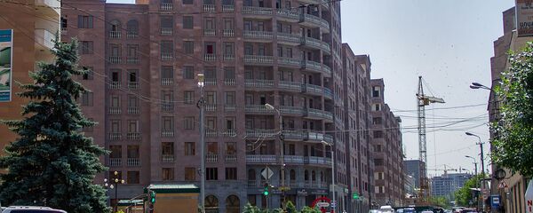 Новостройка в микрорайоне Ераз, Ереван - Sputnik Армения