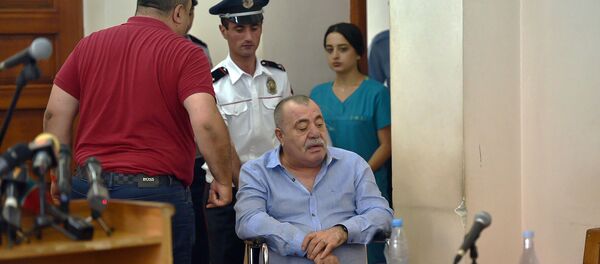 Манвел Григорян на судебном заседании по своему делу (25 июня 2019). Еревaн - Sputnik Армения