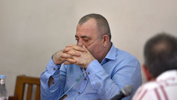 Манвел Григорян на судебном заседании по своему делу (25 июня 2019). Еревaн - Sputnik Армения