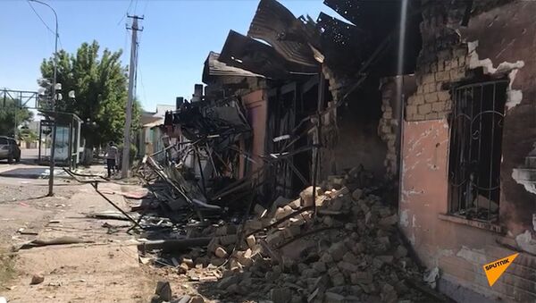 Здания разрушены, город эвакуирован: последствия взрывов в Арыси - Sputnik Արմենիա