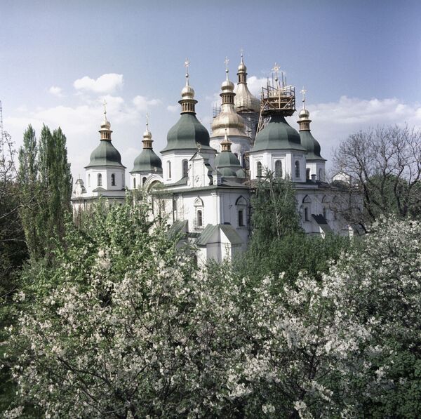 В Софии Киевской сохранился уникальный армянский след: эксперт о храме и Анне Византийской - Sputnik Армения