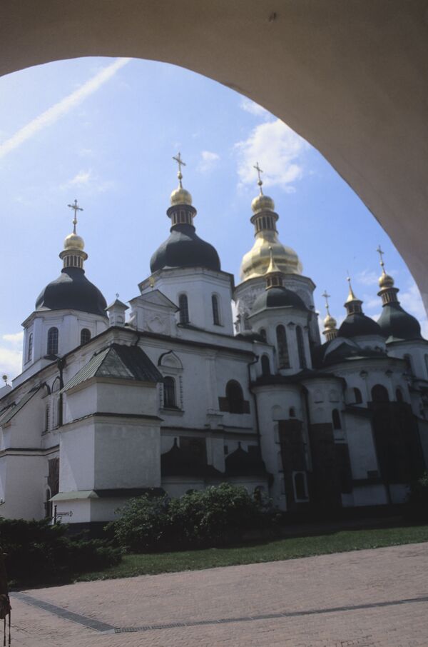 В Софии Киевской сохранился уникальный армянский след: эксперт о храме и Анне Византийской - Sputnik Армения