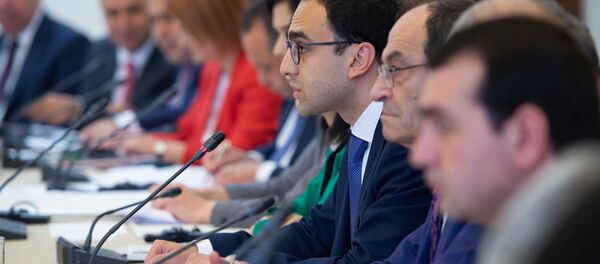 Десятое заседание межправительственной армяно-грузинской экономической комиссии (27 июня 2019). Еревaн - Sputnik Армения