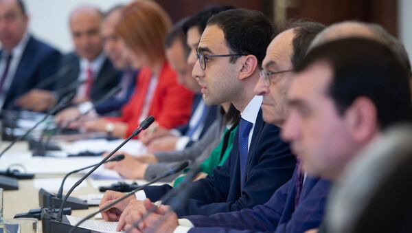 Десятое заседание межправительственной армяно-грузинской экономической комиссии (27 июня 2019). Еревaн - Sputnik Армения