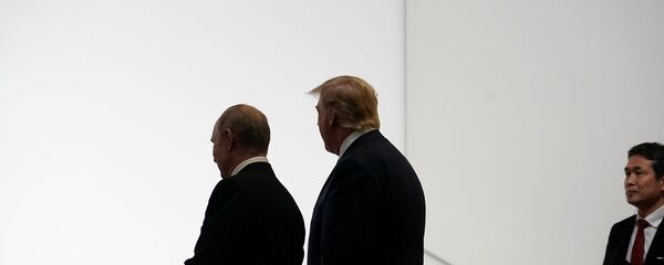 Встреча на ногах президентов России и США Владимира Путина и Дональда Трампа на полях саммита G20 (28 июня 2019). Осака Встреча на ногах президентов России и США Владимира Путина и Дональда Трампа на полях саммита G20 (28 июня 2019). Осака - Sputnik Արմենիա