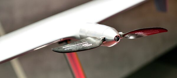 Беспилотное летающее устройство армянского производства, представленное на форуме Армия-2019 - Sputnik Արմենիա