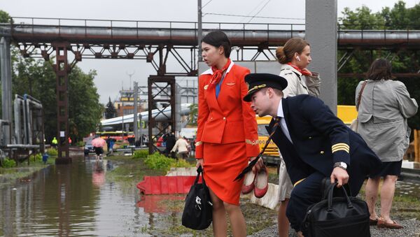 Дорогу к аэропорту Шереметьево затопило из-за сильных дождей - Sputnik Արմենիա