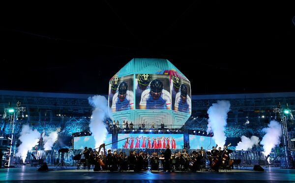 Саркисян, Путин и спорт: в Минске прошла церемония закрытия II Европейских игр — фото - Sputnik Армения