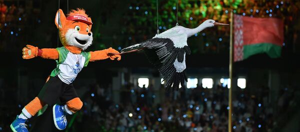 Торжественная церемония закрытия Вторых Европейских игр на стадионе Динамо (30 июня 2019). Минск - Sputnik Армения