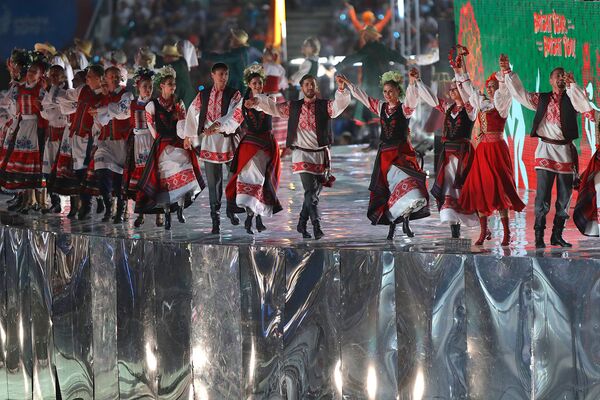 Саркисян, Путин и спорт: в Минске прошла церемония закрытия II Европейских игр — фото - Sputnik Армения