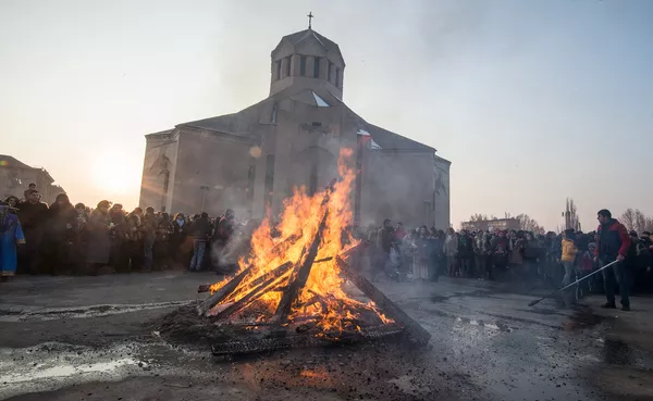 Национальный армянский праздник Трндез Национальный армянский праздник Трндез - Sputnik Армения