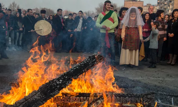 Национальный армянский праздник Трндез Национальный армянский праздник Трндез - Sputnik Армения