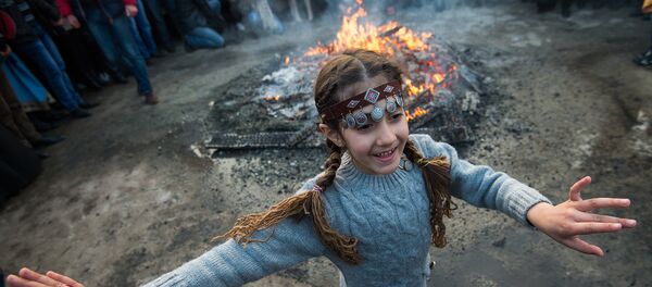Национальный армянский праздник Трндез Национальный армянский праздник Трндез - Sputnik Արմենիա