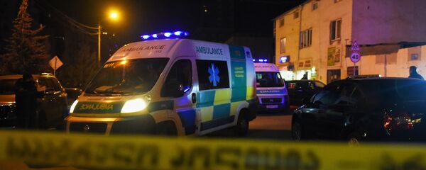 Машина Скорой помощи в Тбилиси - Sputnik Արմենիա