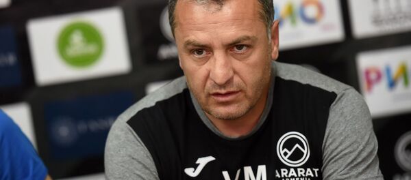 Вардан Минасян на пресс-конференции (8 июля 2019). Еревaн - Sputnik Армения