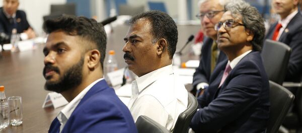 Делегация из Сингапура на встрече с премьер-министром Армении Николом Пашиняном - Sputnik Армения