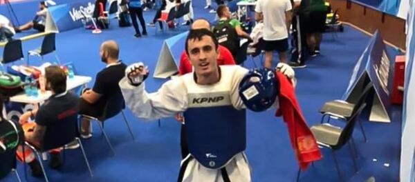 Бронзовый призер 30-ой Универсиады Сергей Вардазарян Бронзовый призер 30-ой Универсиады Сергей Вардазарян - Sputnik Армения