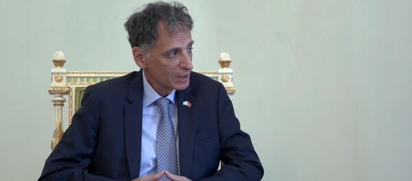 Новоназначенный Чрезвычайный и Полномочный посол Израиля в Армении (резиденция в г.Иерусалим) Элиав Белоцерковский во время вручения верительных грамот президенту Армении (9 июля 2019). Еревaн Новоназначенный Чрезвычайный и Полномочный посол Израиля в Армении (резиденция в г.Иерусалим) Элиав Белоцерковский во время вручения верительных грамот президенту Армении (9 июля 2019). Еревaн - Sputnik Արմենիա