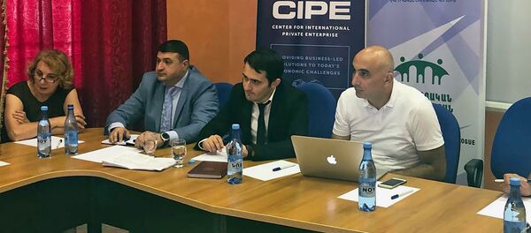 Общственное обсуждение Анти-коррупционная стратегия РА и программы по ее осуществленю в 2019-2022гг (11 июля 2019). Гюмри - Sputnik Արմենիա