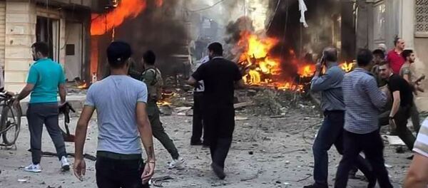 Взрыв у армянской церкви Святой Богородицы (11 июля 2019). Эль-Камышлы, Сирия - Sputnik Արմենիա