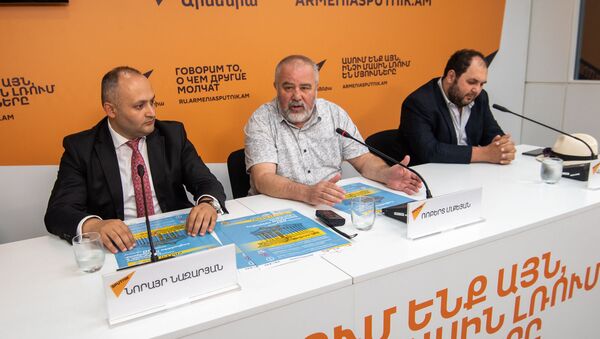 Пресс-конференция Юбилейный концерт в Гарни (12 июля 2019). Еревaн - Sputnik Армения