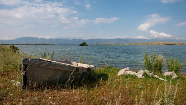 Озеро Севан, побережье у села Чкаловка, Гегаркуник - Sputnik Արմենիա